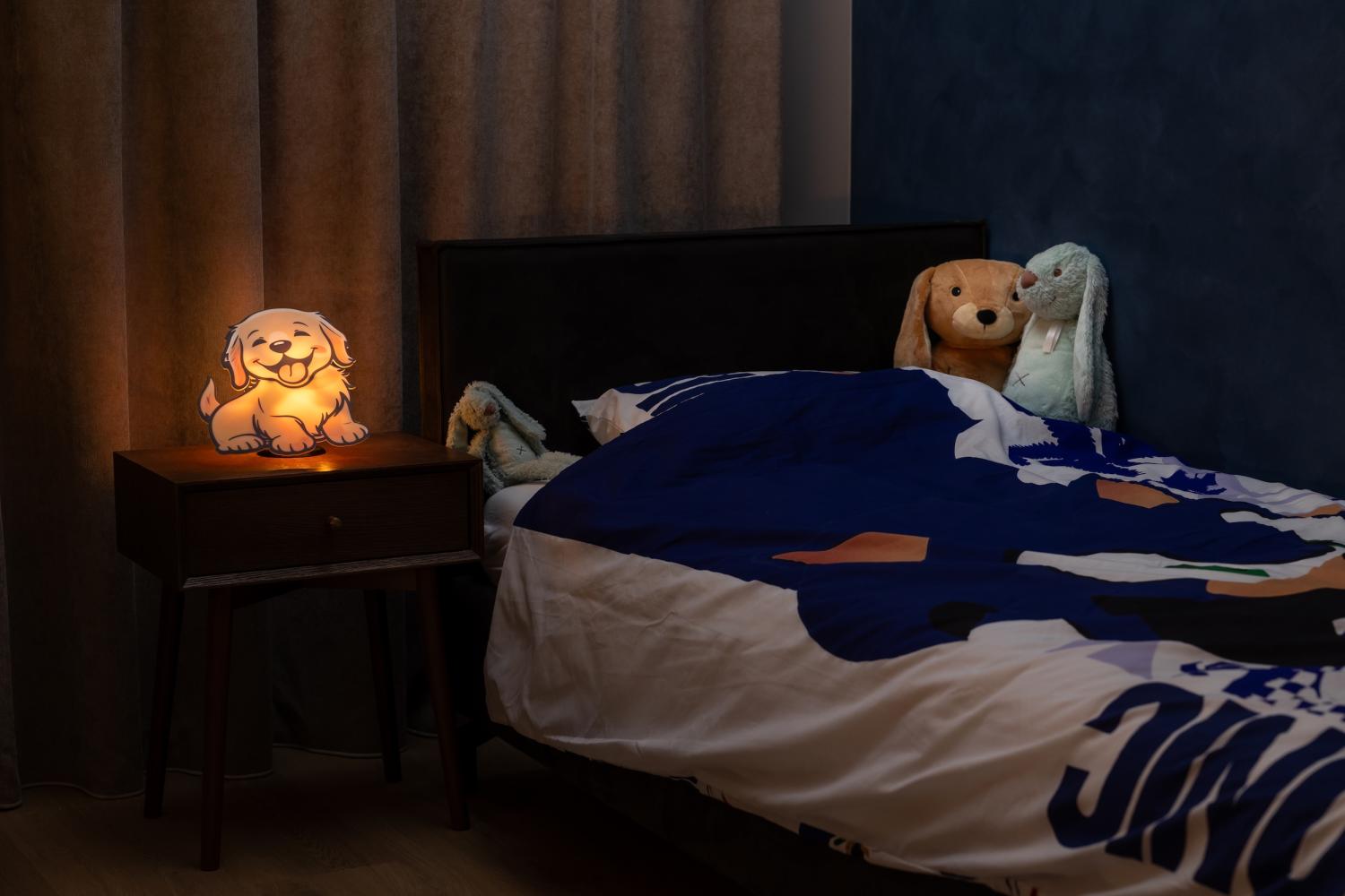 Buddy dog wandlamp verwisselbaar