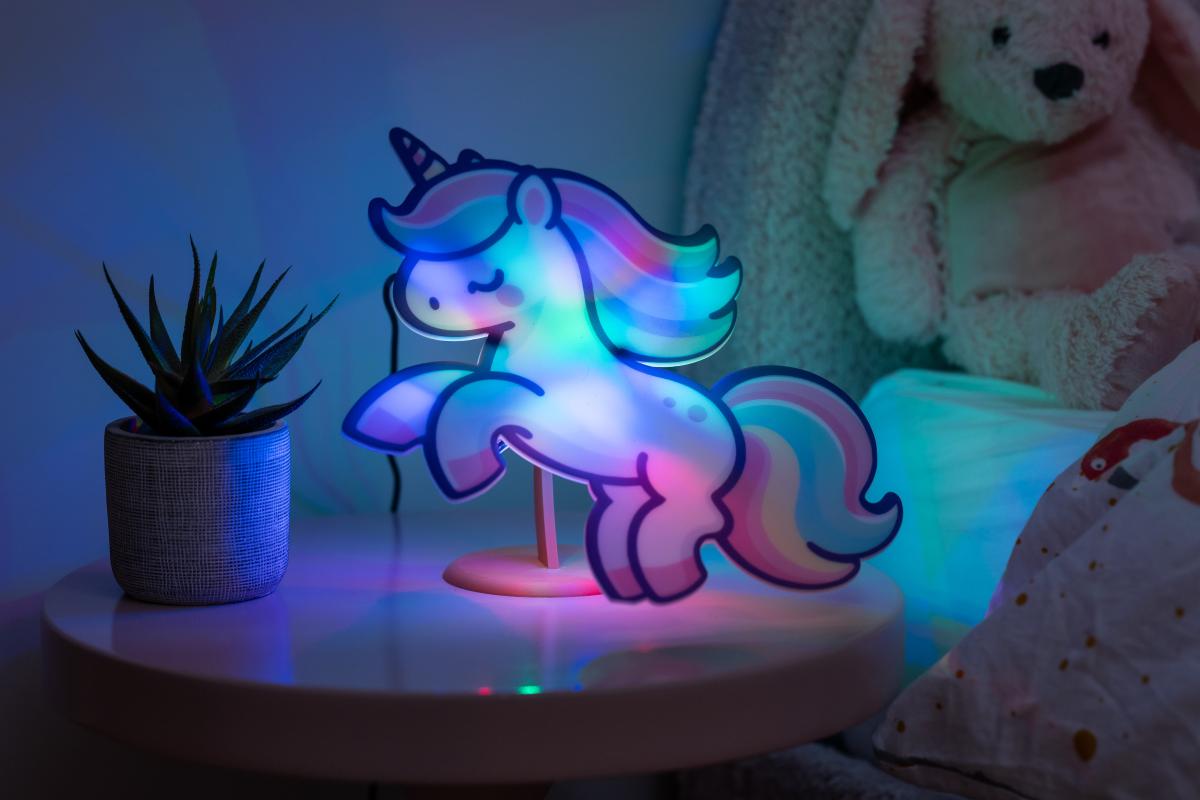 Magic unicorn glow